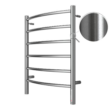 Классик П6 500х650 Электро (quick touch) Полотенцесушитель TERMINUS Сатин Сургут - фото 3