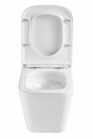 Подвесной унитаз безободковый Terminus Ватикан Monolit 490х340 белый Сургут - фото 7