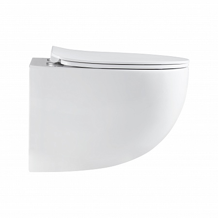 Подвесной унитаз безободковый Terminus Енисей Monolit 560х390 белый Сургут - фото 4