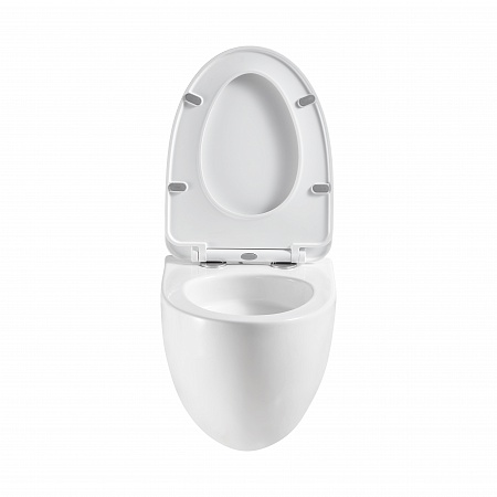 Подвесной унитаз безободковый Terminus Енисей Monolit 560х390 белый Сургут - фото 5