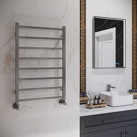 Ватикан П8 500х800 Полотенцесушитель TERMINUS Оружейная сталь Сургут - фото 3