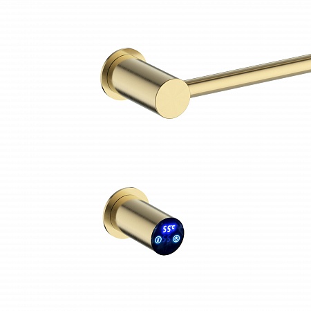 Аккорд П5 500х800 электро Полотенцесушитель TERMINUS Брашированное золото Сургут - фото 3