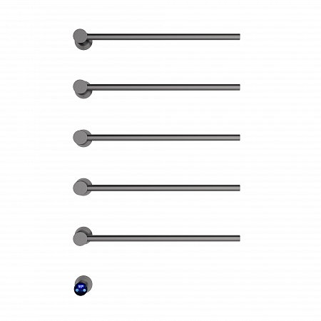 Аккорд П5 500х800 электро Полотенцесушитель TERMINUS Оружейная сталь Сургут - фото 2